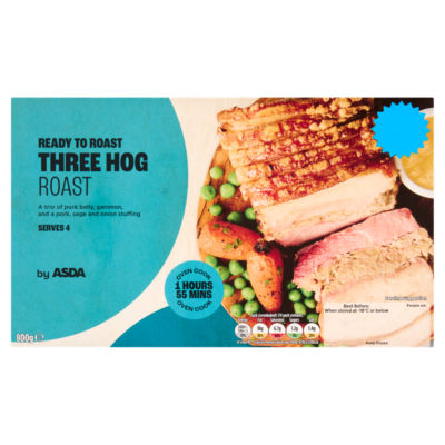 ASDA Three Hog Roast 800g - ASDA Groceries
