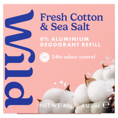 Fresh Cotton & Sea Salt Refill 40g (Wild) - Image 6
