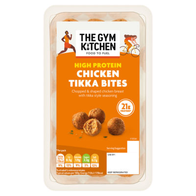 The Gym Kitchen Chicken Tikka Bites 105g