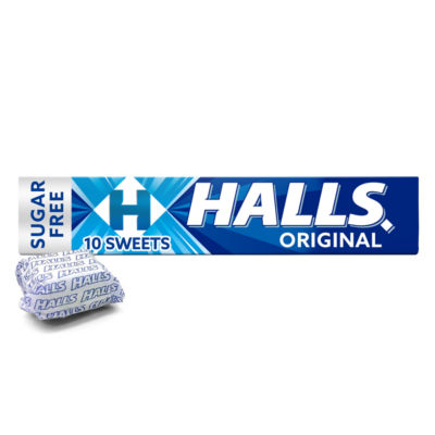 Halls original sugar free throat sweet