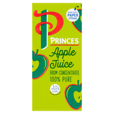Princes Apple Juice 10 x 200ml