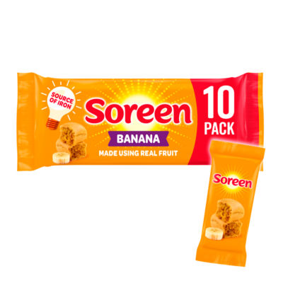 Soreen 10 Banana Lunchbox Loaves 300g