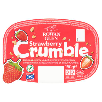 Rowan Glen Strawberry Crumble 150g