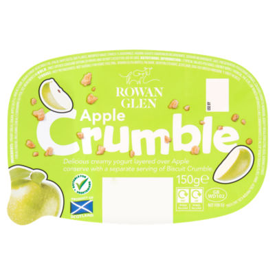 Rowan Glen apple crumble yogurt