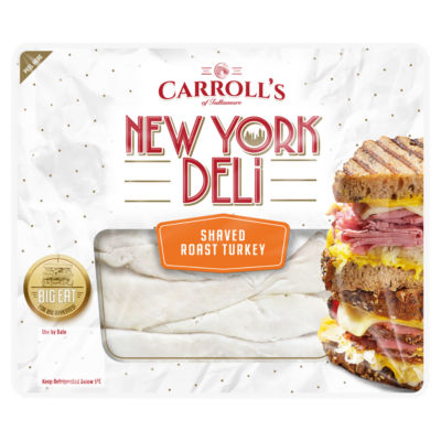 CARROLLS Carroll's New York Deli Shaved Roast Turkey 90G