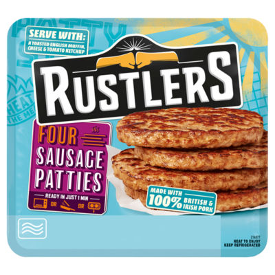 4 Breakfast Sausage Patties