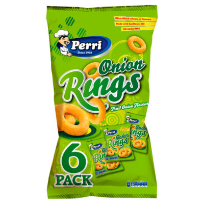 Perri Onion Rings Fried Onion Flavour 6 x 20g