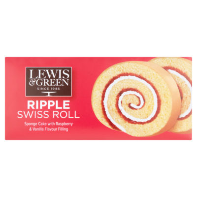 Lewis & Green Ripple Swiss Roll 200g