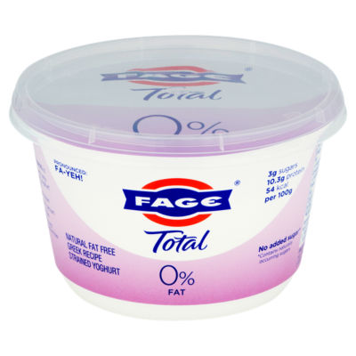Fage Total 0%Fat Greek Recipe Yogurt 450G