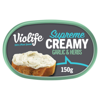Violife Creamy Garlic & Herb Cream Cheese Alternative 150g - ASDA