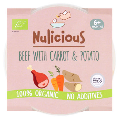 Nulicious Beef with Carrot & Potato 6+ Months