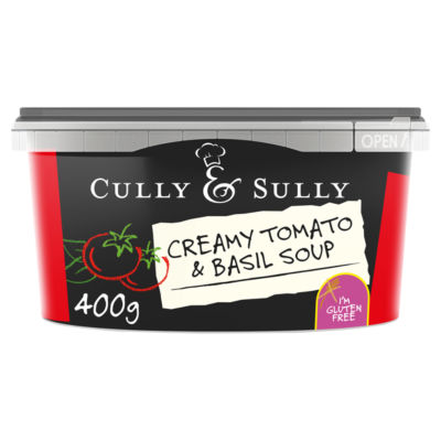 Cully & Sully Cully And Sully Tomato & Basil Soup 400 G