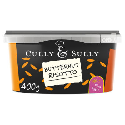 Cully & Sully Brilliant Butternut Risotto with Italian Cheese and Sage 400g