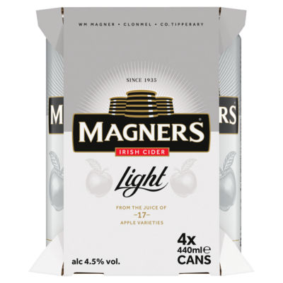 Magners Irish Cider Light 4 x 440ml