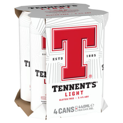 Tennents Light 4x440ml