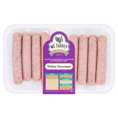 McCaghey Turkey Sausages 450g