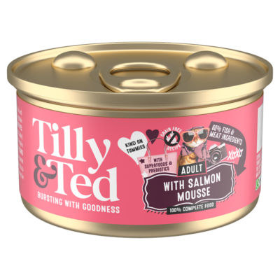 Tilly & Ted Adult with Salmon Mousse 85g