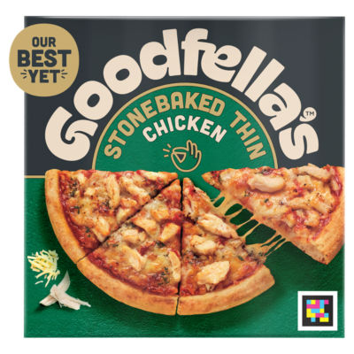 Goodfella's Stonebaked Thin Chicken Pizza 365G