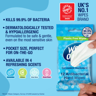 Plastico CE231 Freshening Hand Wipe (Pack Of 1000