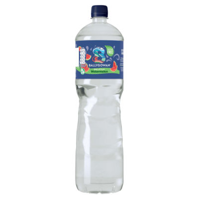 BALLYGOWAN Hint of Fruit Watermelon Flavoured Sugar Free Still Natural Mineral Water Drink 1.5 Litre