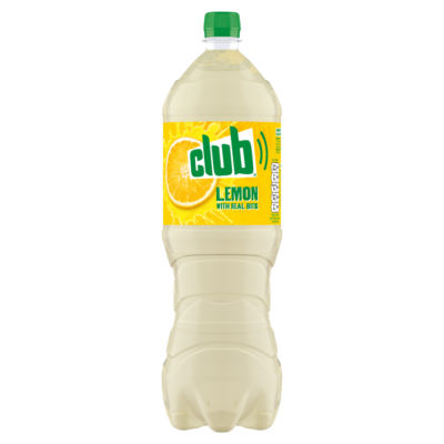 Club Lemon Soft Drink with Real Bits 1.75 Litre