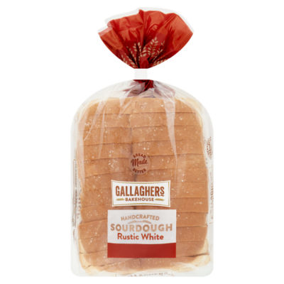 Gallaghers Bakehouse Gallaghers Sourdough Rustic White Loaf 400G