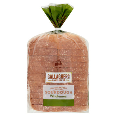 Gallaghers Bakehouse Gallaghers Sourdough Wholemeal Loaf 400G