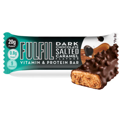 Fulfil Chocolate Salted Caramel Flavour Vitamin & Protein Bar 55g