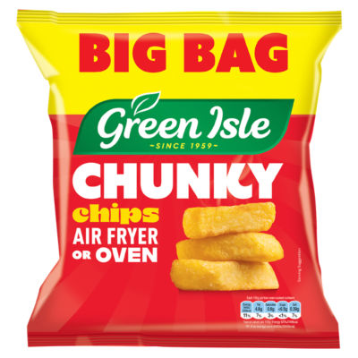 GREEN ISLE Chnky Cut Oven Chips 1.3Kg
