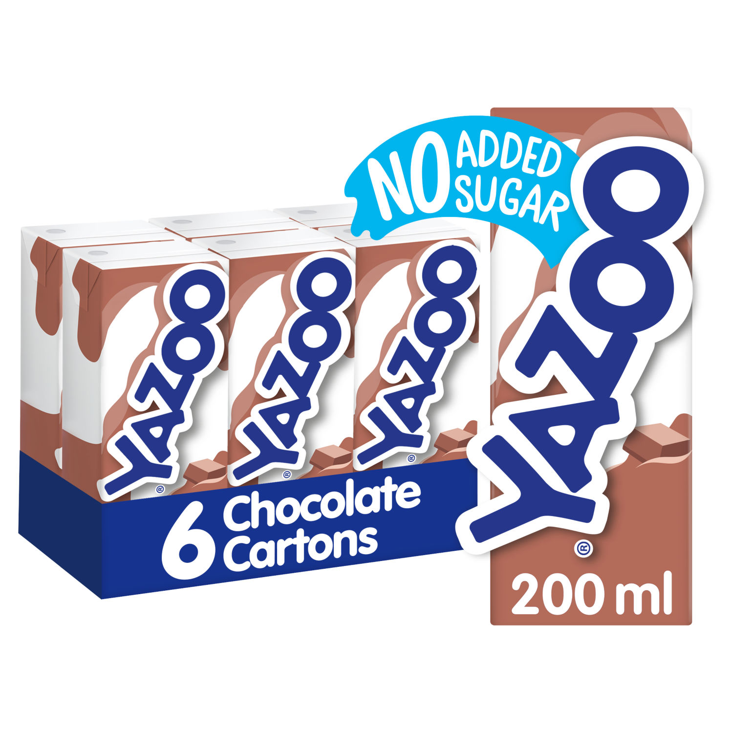 Yazoo Chocolate Milk Drink 6 x 200ml