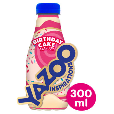 Yazoo Inspirations YAZOO Inspirations Birthday Cake Flavour Milkshake 300ml