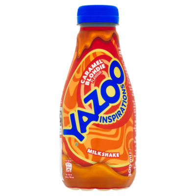 Yazoo inspirations caramel blondie milkshake
