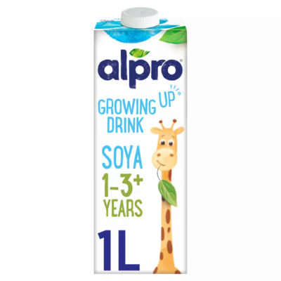 Alpro Soya Growing Up Long Life Dairy Free Drink 1-3+ Years 1L