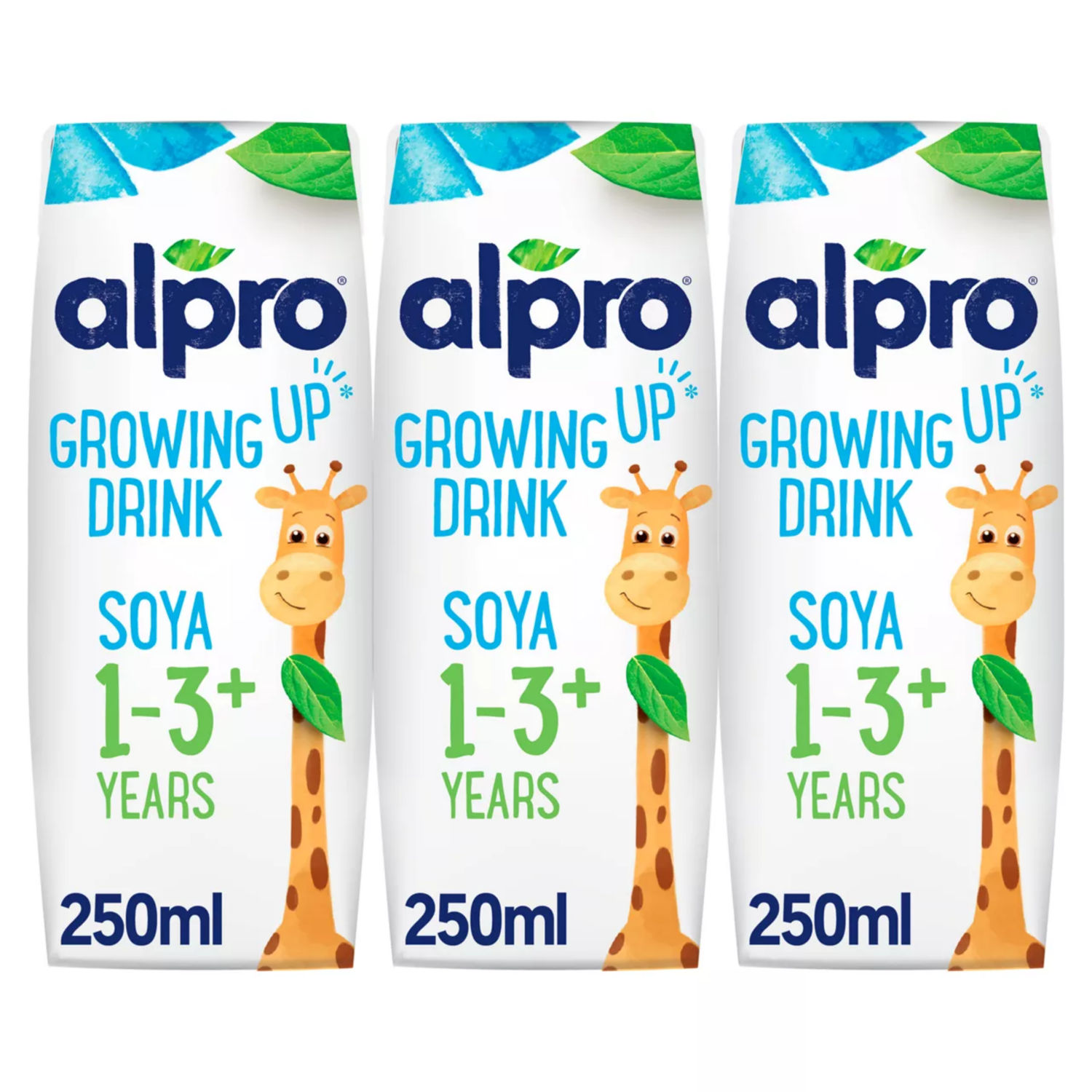 Alpro Soya Growing-Up Dairy Free Drink Multipack 3x250ml