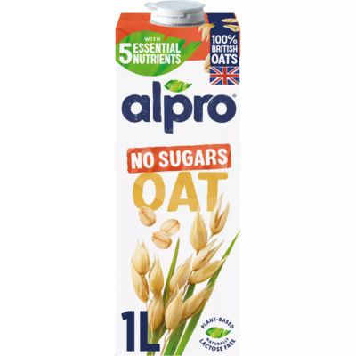 Alpro Oat No Sugar Long Life Dairy Free Drink 1L
