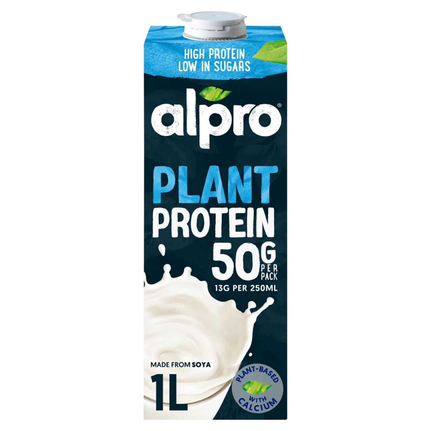Alpro High Protein Soya Original Long Life Dairy Free Drink 1L