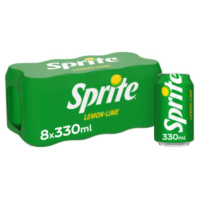 Sprite Lemon Lime 8 x 330ml Cans