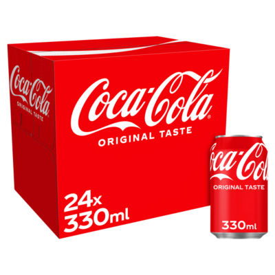 Coca Cola Coca-Cola Original Taste Cans, 24 X 330Ml - Image 3