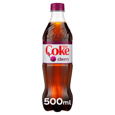 Diet Coke Cherry Cola 500ml Bottle