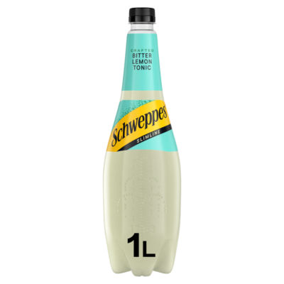 Schweppes Slimline Bitter Lemon 1L Bottle