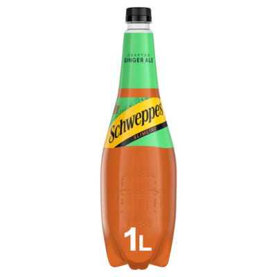 Schweppes Slimline Canada Dry Ginger Ale 1L Bottle