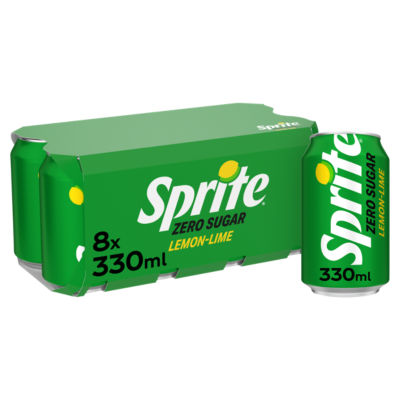 Sprite Zero Sugar Lemon Lime 8 X 330Ml Cans