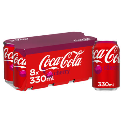 Coca-Cola Cherry 8 x 330ml