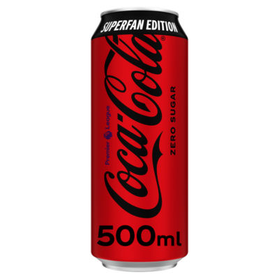 Coca-Cola Zero Sugar 500ml Superfan Can