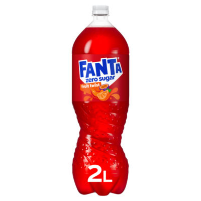 Fanta Fruit Twist Zero 2L Bottle