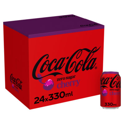 Zero Sugar Cherry 24 x 330ml Cans