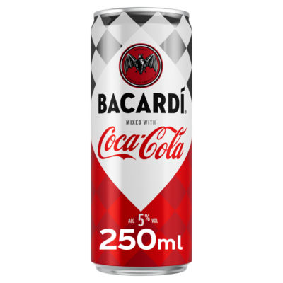 Bacardi & Coca Cola 250ml