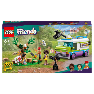 LEGO Friends Newsroom Van Animal Rescue Set 41749