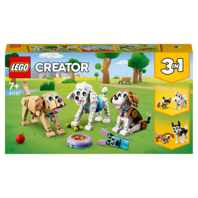 LEGO Creator 3 in 1 Adorable Dogs Animal Toys 31137