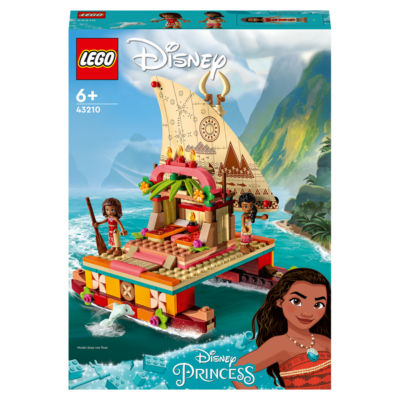 LEGO Disney Princess Moana's Wayfinding Boat 43210